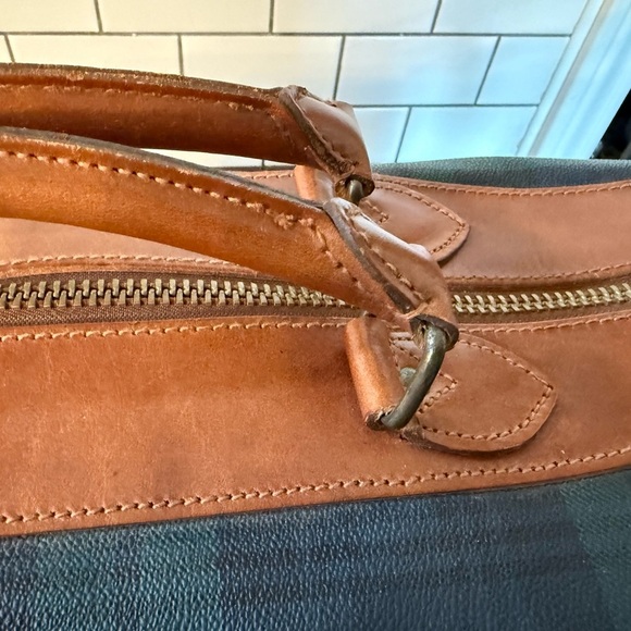 Vintage Polo Ralph Lauren Blackwatch plaid tartan travel bag - Picture 8 of 8